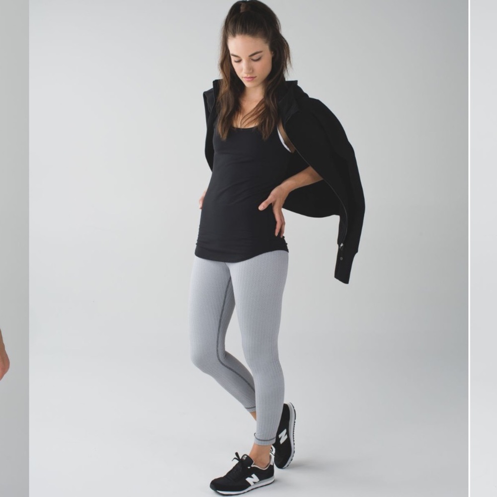 Lululemon High Times Pant Heathered Herringbone Size 4 - Picture 4 of 9